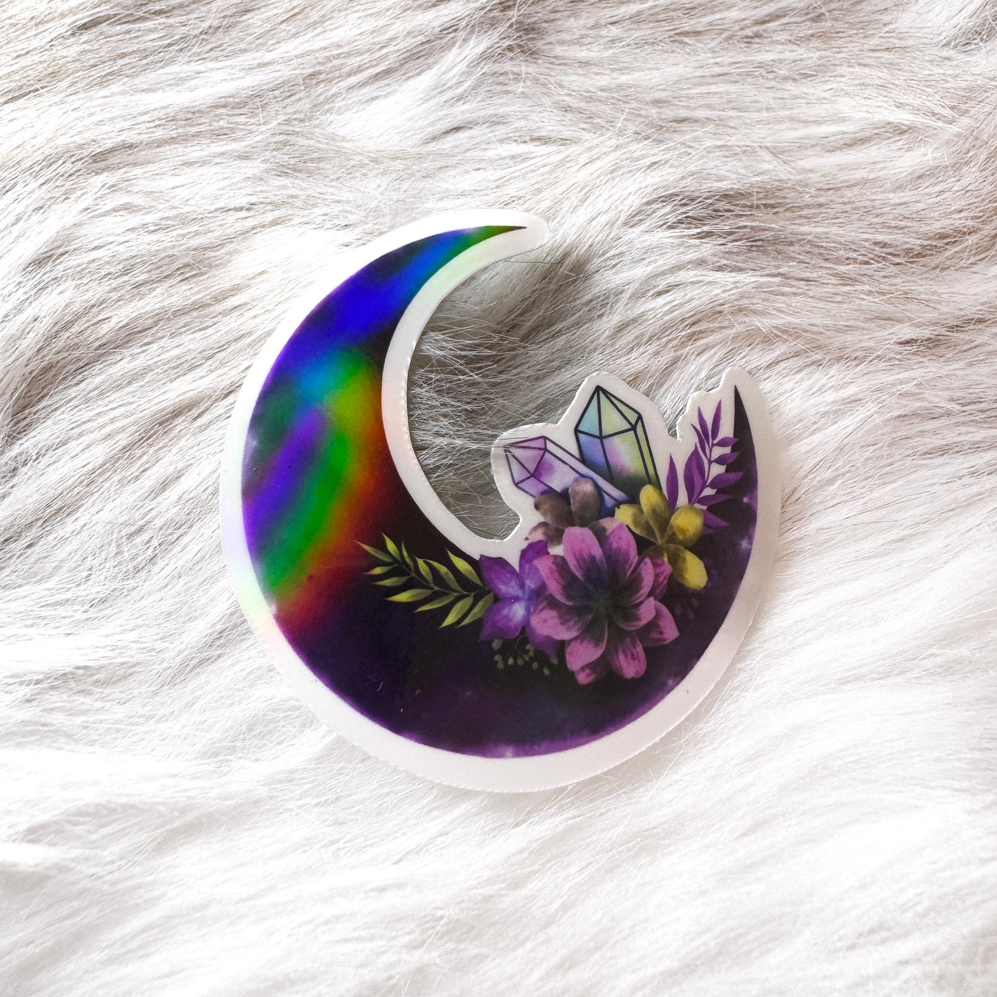 Moon Crystal Sticker