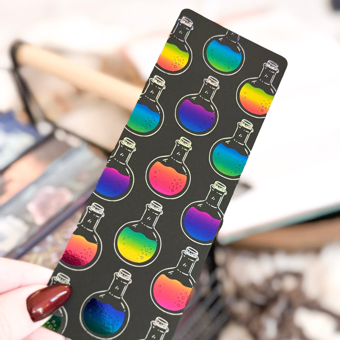 Foiled Potion/Poison Bookmark